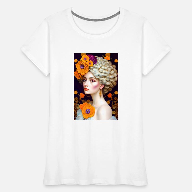 Chic, digital painting Women's Premium Organic T-Shirt