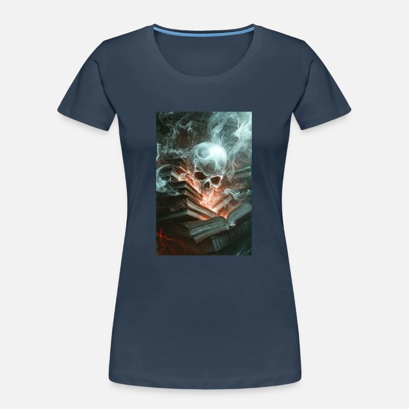 Haunted Knowledge Unleashed Women's Premium Organic T-Shirt