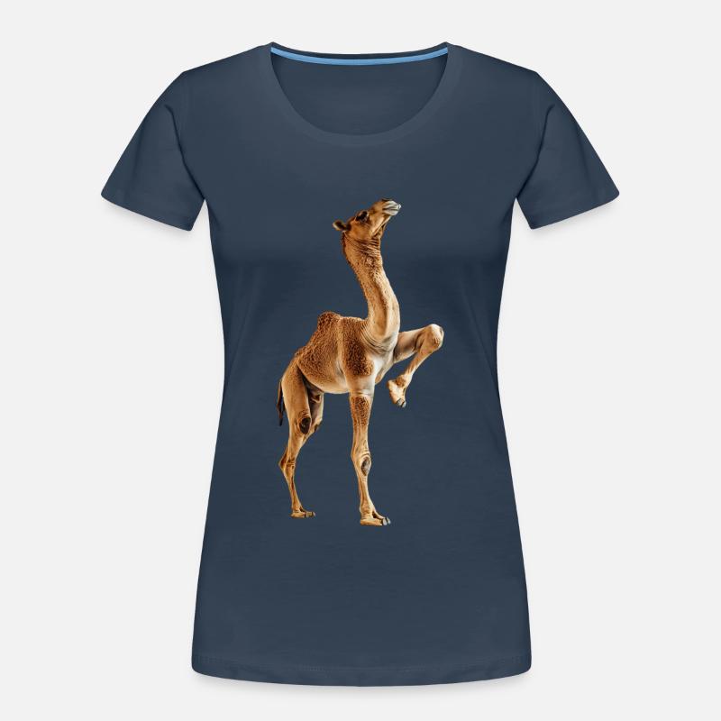 Kamel Frauen Premium Bio T-Shirt