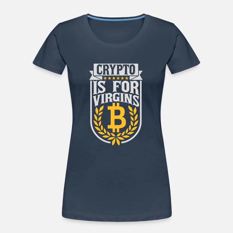 Crypto est pour les vierges T-shirt bio Premium Femme