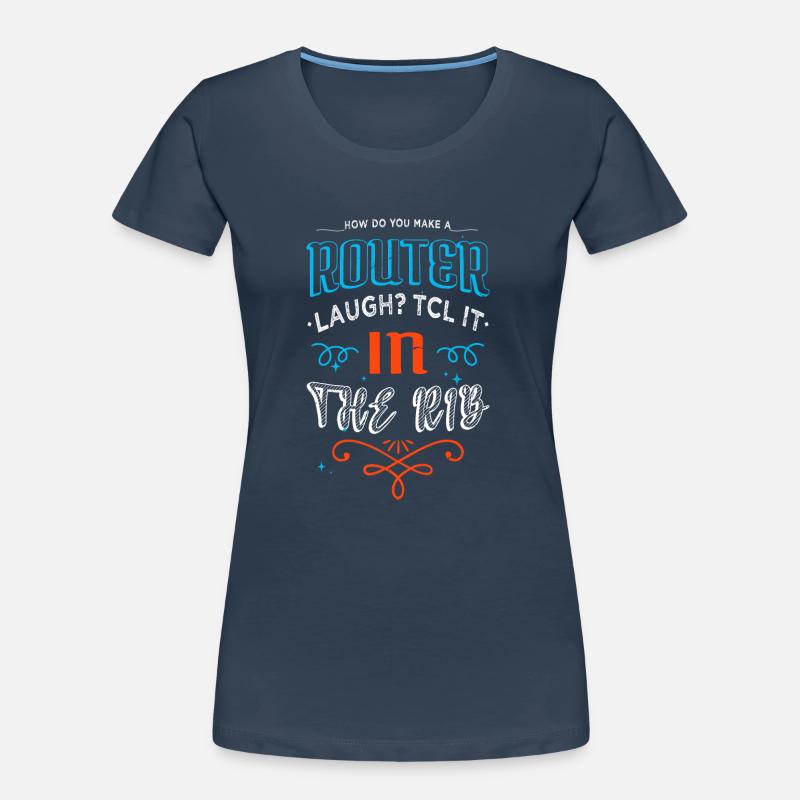 Joke Informatique Informatique C Sharp Programmation T-shirt bio Premium Femme