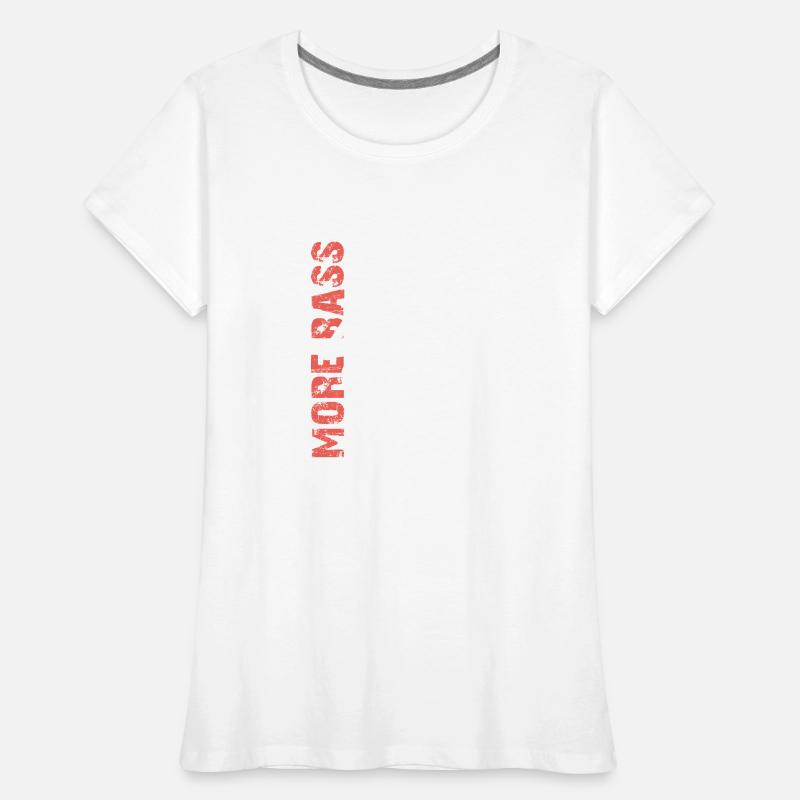 Plus Basse - Skeleton avec Basse T-shirt bio Premium Femme