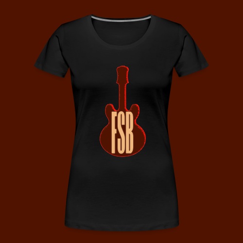 FSB Guitar Logo - Women's Premium Organic T-Shirt