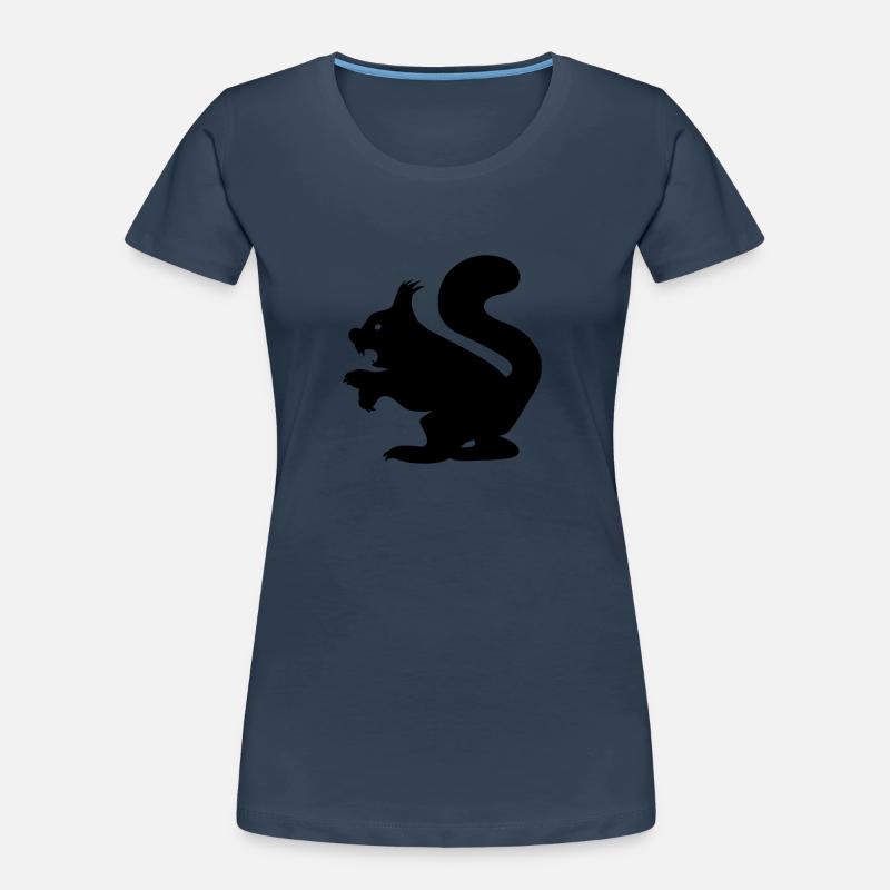 Killer Squirrel - Böses Eichhörnchen Frauen Premium Bio T-Shirt
