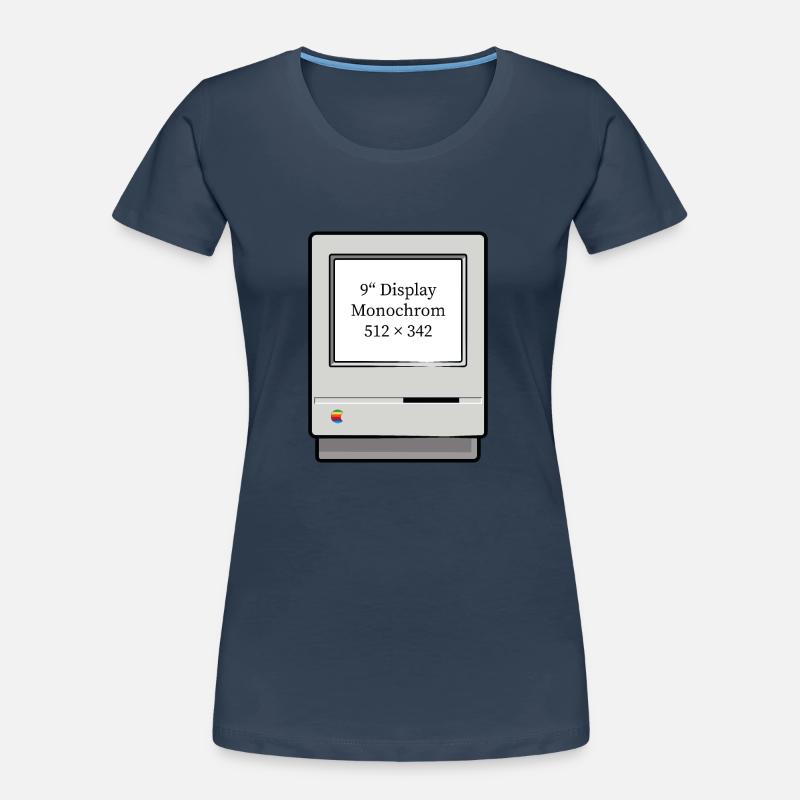 Computer Classic IT - alter Comuter Frauen Premium Bio T-Shirt