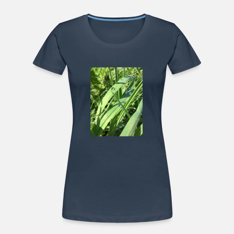 Raindrop Frauen Premium Bio T-Shirt
