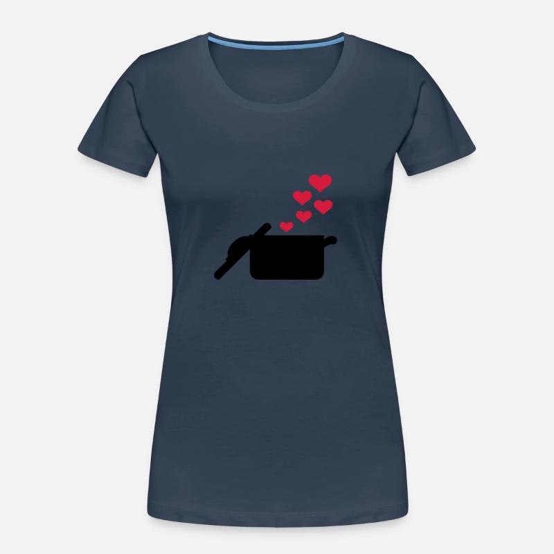 Cuisiner T-shirt bio Premium Femme
