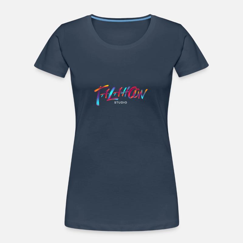 Talahoon Studios Rainbow Brushed Women's Premium Organic T-Shirt