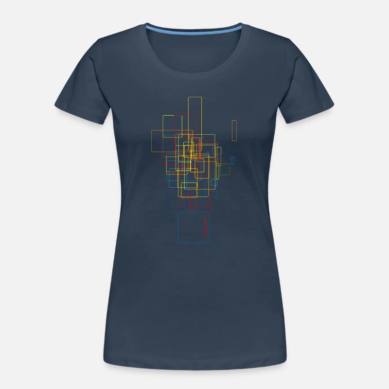 Sci-Fi pattern / abstract Women's Premium Organic T-Shirt