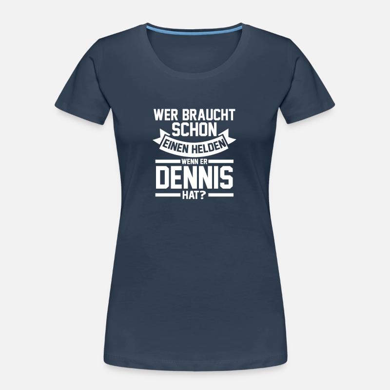 First name Dennis Women's Premium Organic T-Shirt