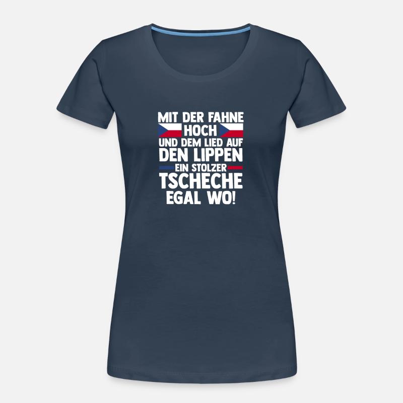 Tchèques République tchèque T-shirt bio Premium Femme