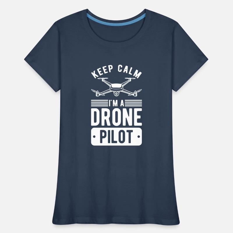 Drone Drone Pilot Drone Operator Quadcopter Women's Premium Organic T-Shirt