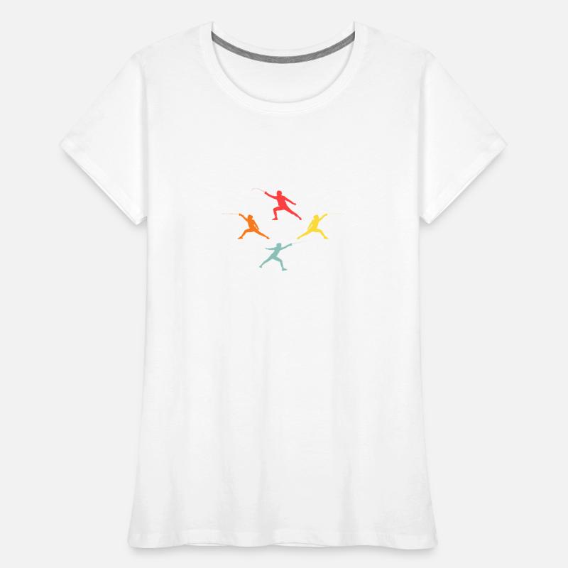 Fechter Evolution Fechten Frauen Premium Bio T-Shirt