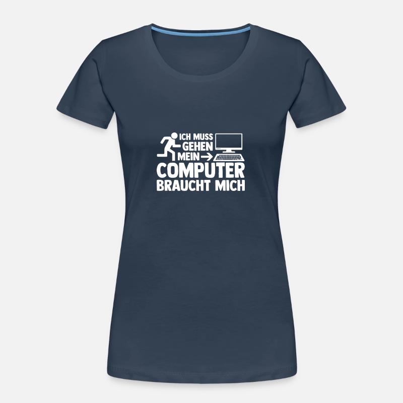 Computer Gamer Gamer Administrator Programmer Women's Premium Organic T-Shirt