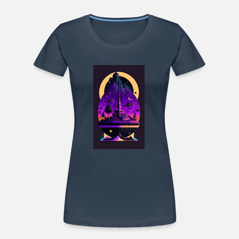ORIGINALE KUNST Frauen Premium Bio T-Shirt