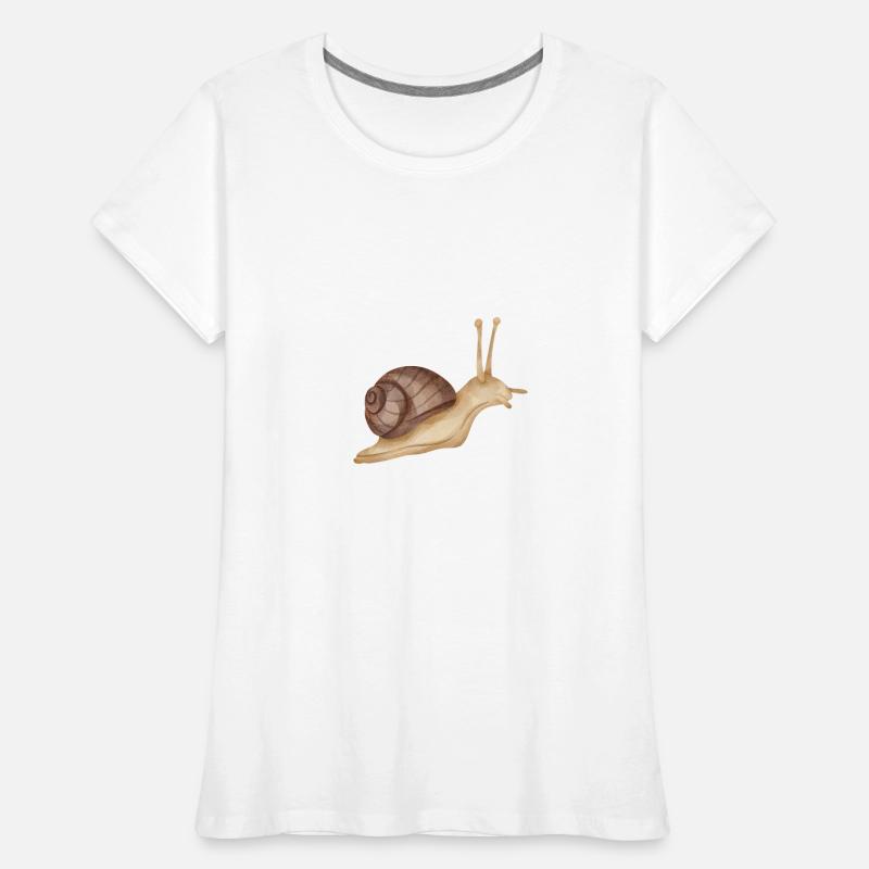 C’est Berta Nous faisons du jogging ensemble Escargot T-shirt bio Premium Femme