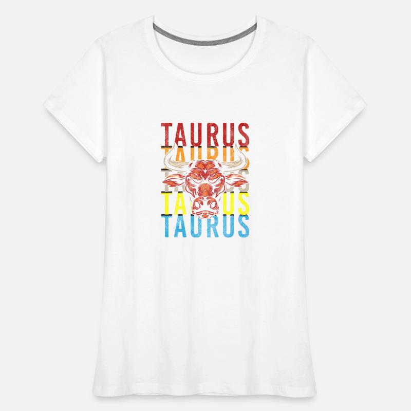 Constellation du zodiaque Mois de naissance T-shirt bio Premium Femme