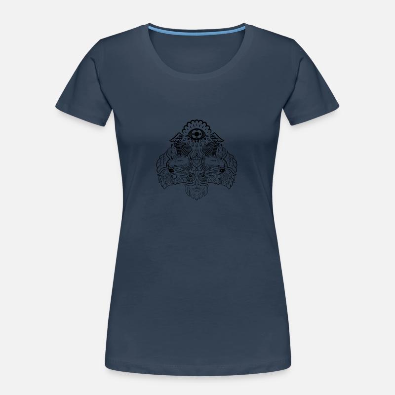 Parallel Human Thought - Women's Premium Organic T-Shirt -
