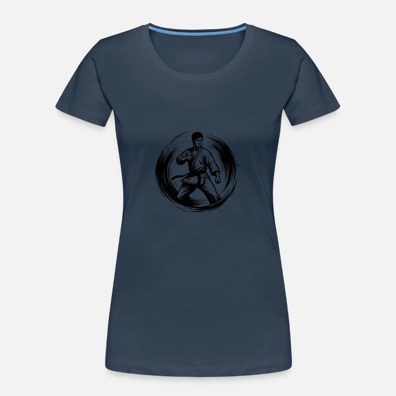 Masterful Karate Power and Control Technique Women's Premium Organic T-Shirt