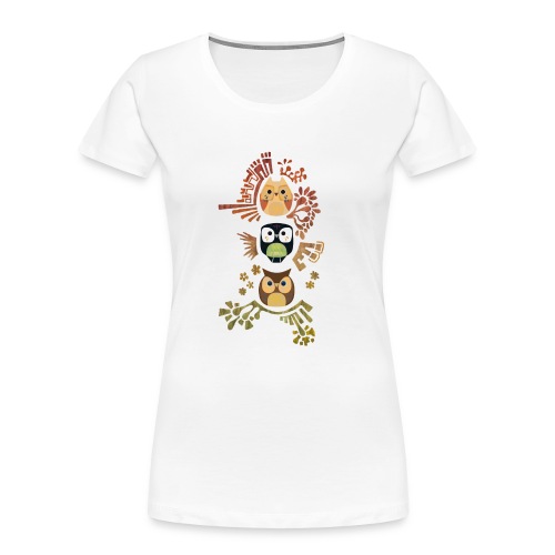 VEYM Good Wise Owls CASE - Frauen Premium Bio T-Shirt