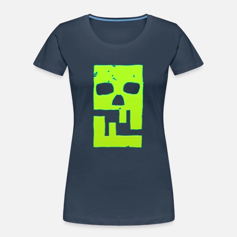Hacking hackers hacker malware logo emblem Women's Premium Organic T-Shirt