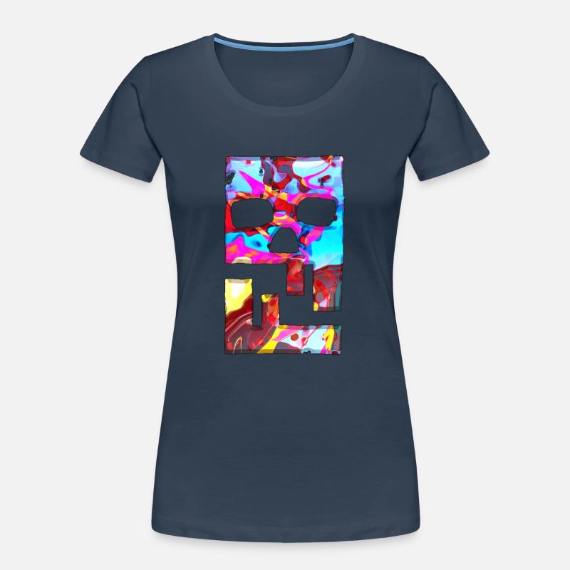 Hacking Hacks Hacker Malware Logo Emblem Frauen Premium Bio T-Shirt