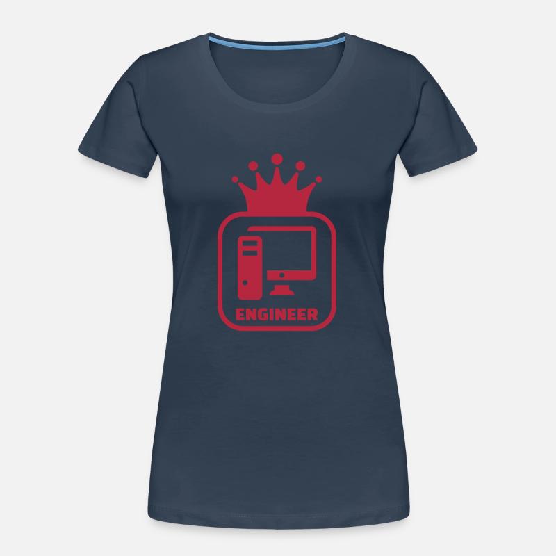 Computer / Informatiker / Aussenseiter / Ingenieur Frauen Premium Bio T-Shirt