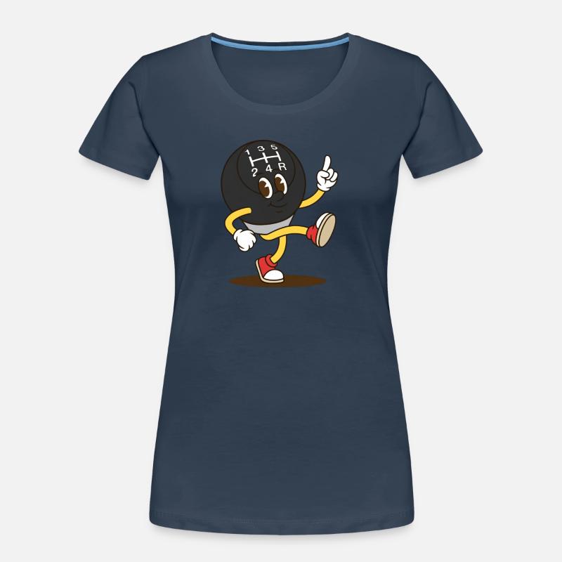 Danse du Héros du Bouton de Shift T-shirt bio Premium Femme