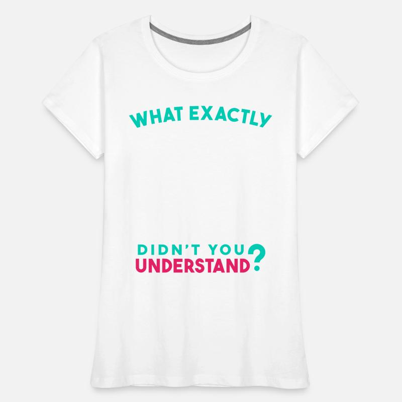 Physique Math Formule Blague T-shirt bio Premium Femme