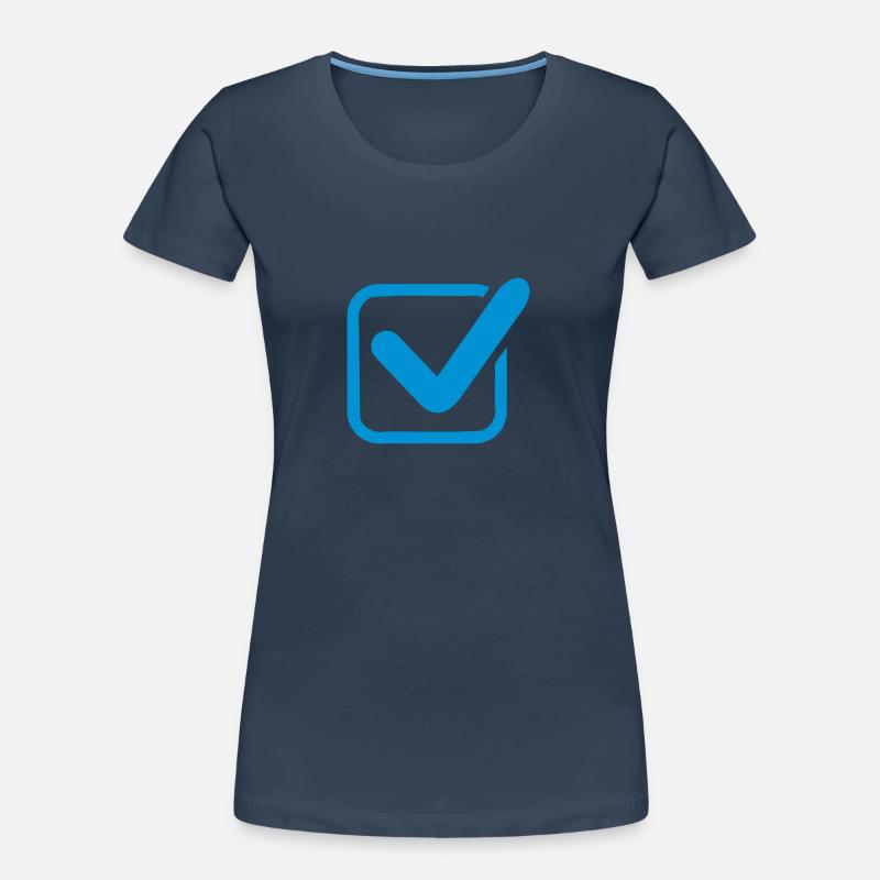 Check - Women's Premium Organic T-Shirt - 