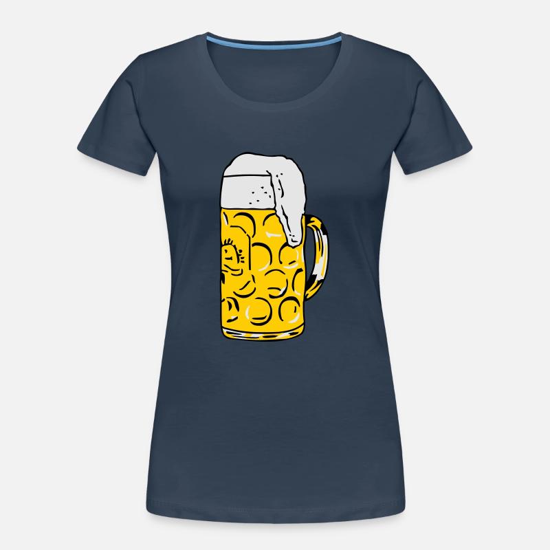 Bier Frauen Premium Bio T-Shirt