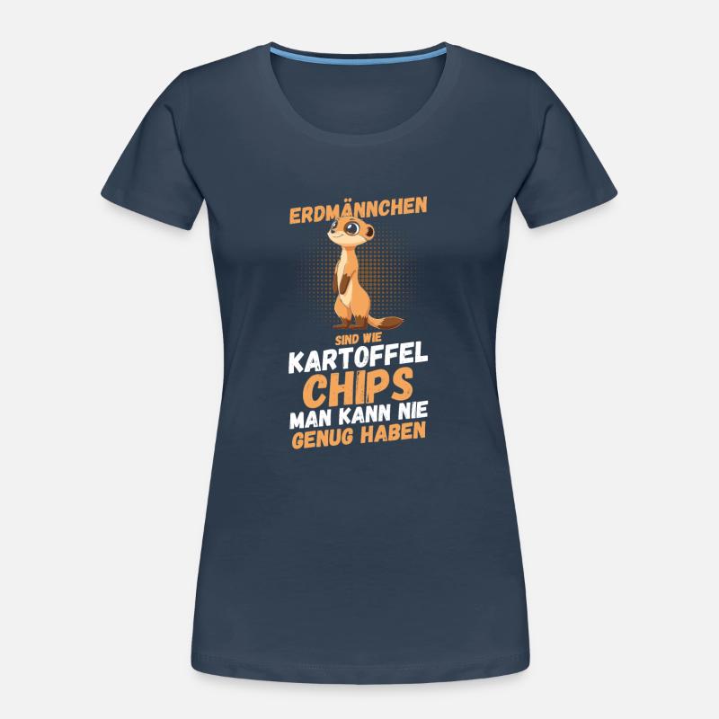 Erdmännchen Frauen Premium Bio T-Shirt