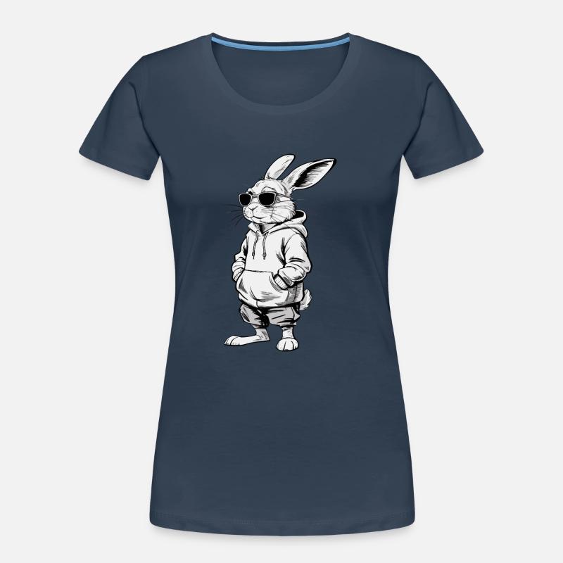 Cool Easter Bunny Bunny Happy Easter Gift Women's Premium Organic T-Shirt