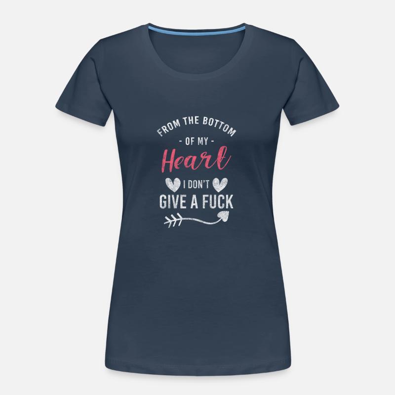 I don't care Attitude Aversion Attitude Women's Premium Organic T-Shirt