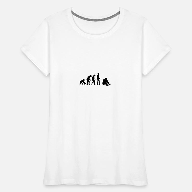 dépression évolution T-shirt bio Premium Femme