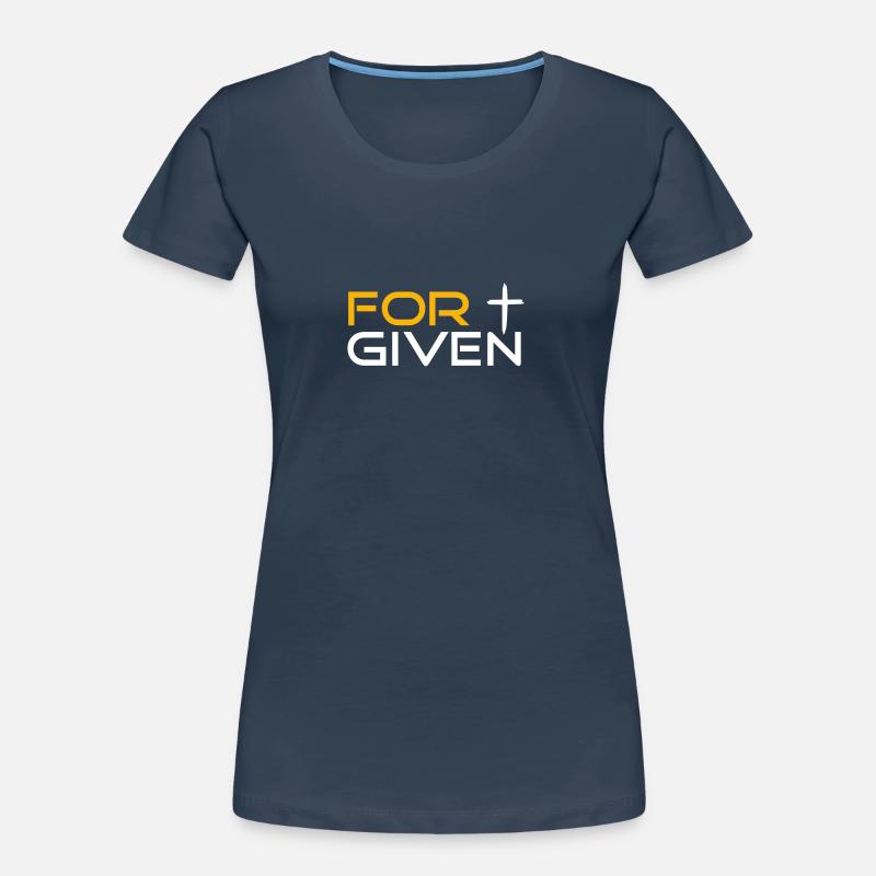 FORGIVEN par csDesign - Vous êtes pardonné! T-shirt bio Premium Femme