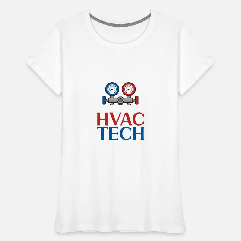 Chauffage, Climatisation, Ventilation, Technicien T-shirt bio Premium Femme