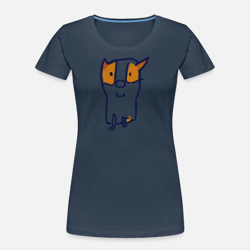 Wütendster Dämonenhund Frauen Premium Bio T-Shirt