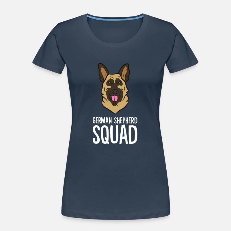 Deutscher Schäferhund - German Shepherd Squad Frauen Premium Bio T-Shirt