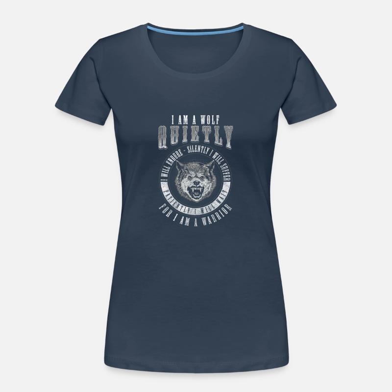 Wolf Guide Nature Women's Premium Organic T-Shirt