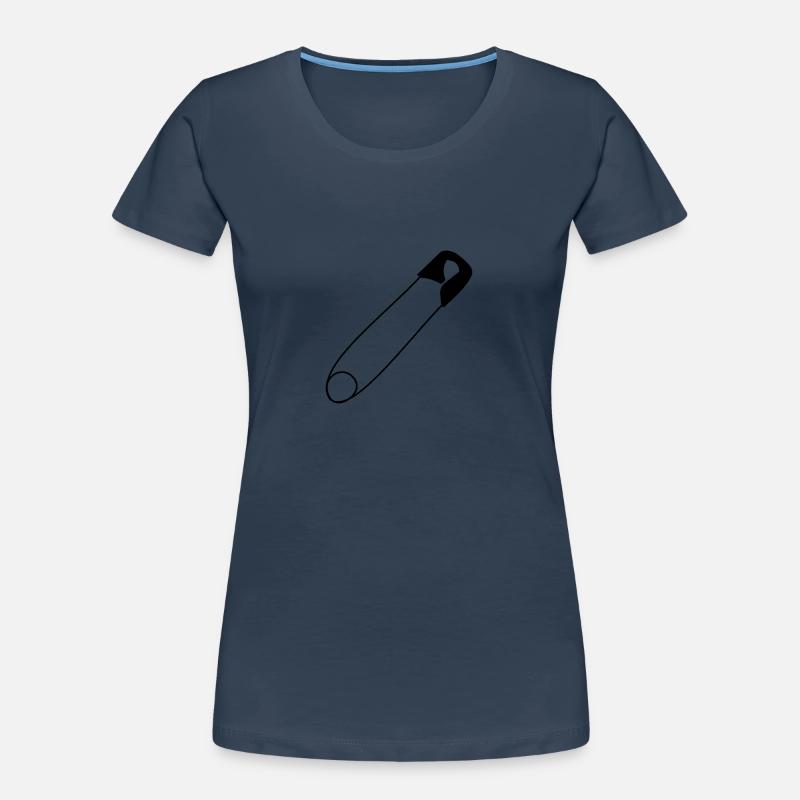 goupille de sécurité T-shirt bio Premium Femme