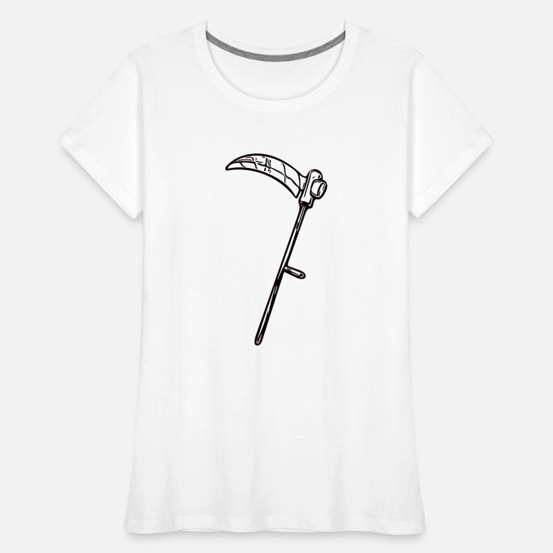 Sharp Scythe Vector Women's Premium Organic T-Shirt