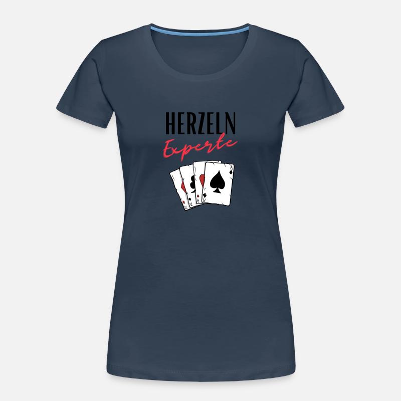 Herzeln Experte Frauen Premium Bio T-Shirt