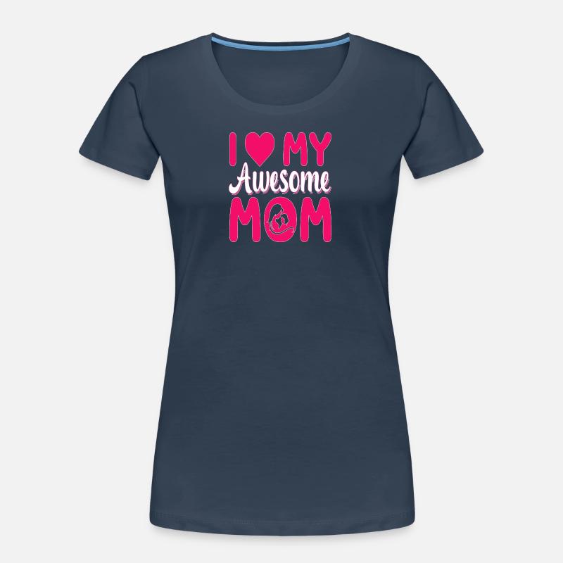 Mama Das Element des Lebens ist der Mutter-Mutter-Tag Frauen Premium Bio T-Shirt