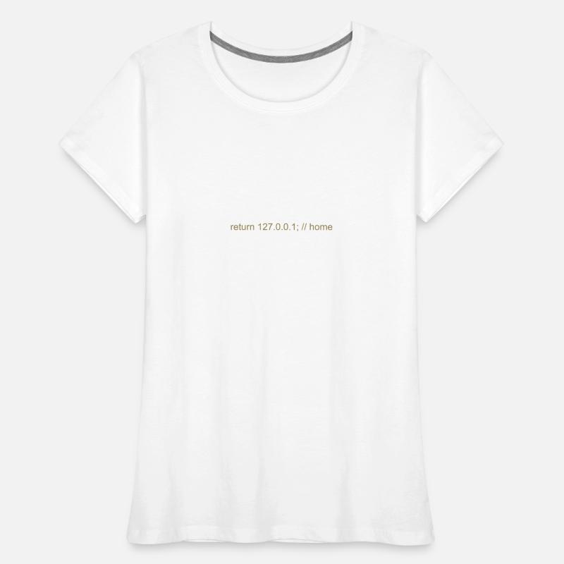 Programmer Nerd IT Joke Developer Home Women's Premium Organic T-Shirt