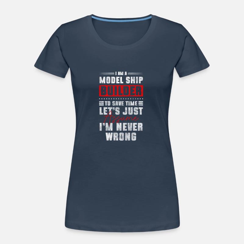 Model Making Remote Control RC Ship Yacht Women's Premium Organic T-Shirt