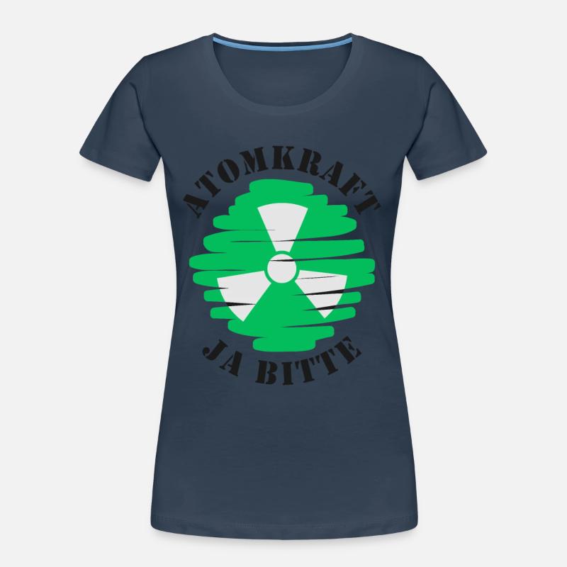 Atomkraft, Ja bitte, Kernenergie Frauen Premium Bio T-Shirt