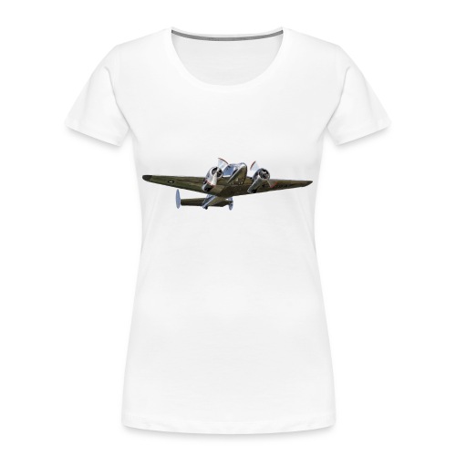 Beechcraft 18 - Frauen Premium Bio T-Shirt