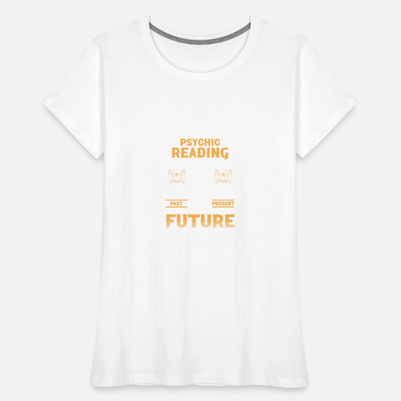Hellseher Astrologie Hellsehen Sternzeichen Frauen Premium Bio T-Shirt