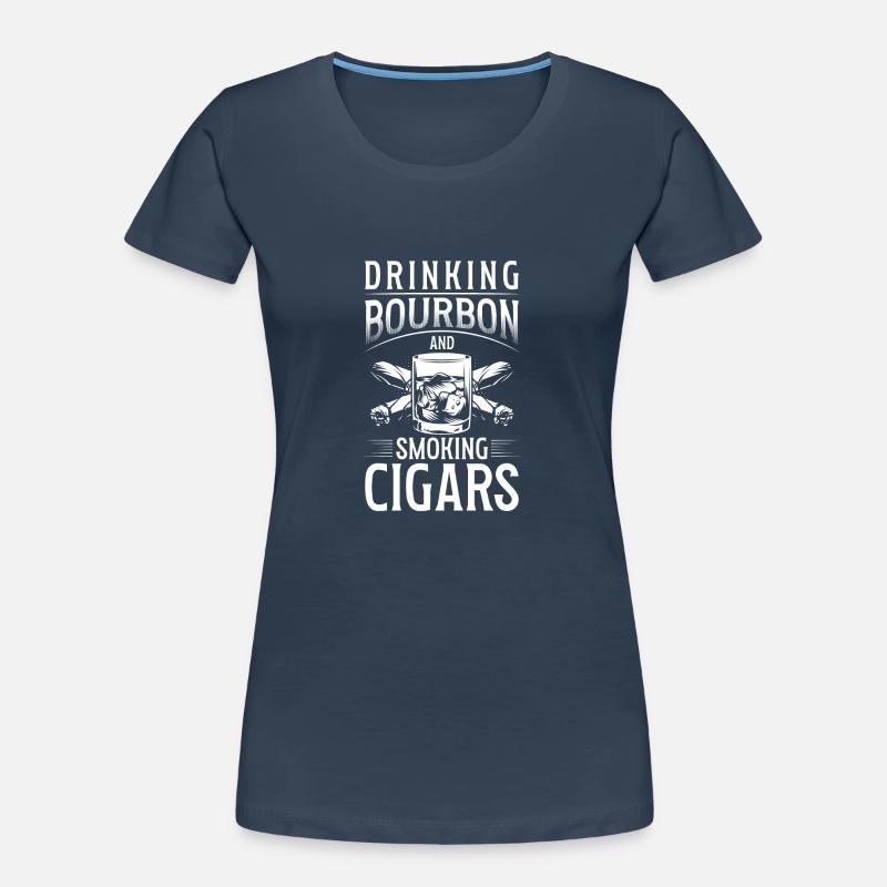 Rauchen Zigarette Frauen Premium Bio T-Shirt